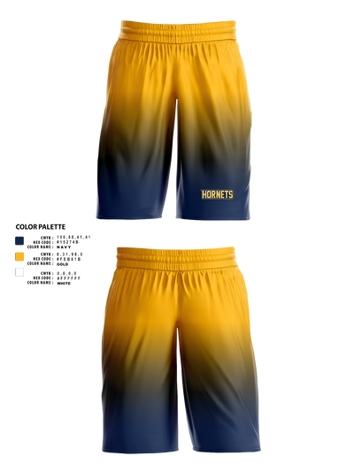 Harpursville Hornets Womens Basketball Shorts - 21