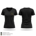 Surface shitters Women's Short Sleeve V-neck Shirt - 1