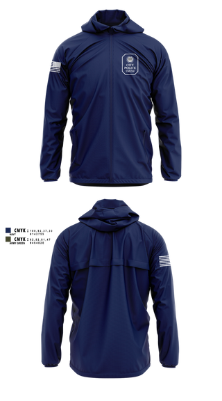 Windbreaker, Rockville City Police, Police, Teamtime, Team time, sublimation, custom sports apparel, team uniforms, spirit wear, spiritwear, sports uniforms, custom shirts, team store, custom team store, fundraiser sports, apparel fundraiser