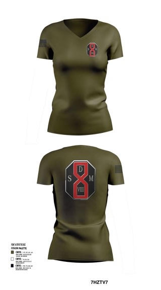 Womens Short Sleeve Vneck Shirt, San Dimas Sheriffs Station, , Teamtime, Team time, sublimation, custom sports apparel, team uniforms, spirit wear, spiritwear, sports uniforms, custom shirts, team store, custom team store, fundraiser sports, apparel fundraiser