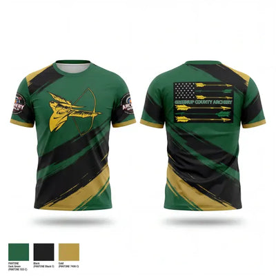 GES / AES ARCHERY 69299391 Short Sleeve Performance Shirt - 1