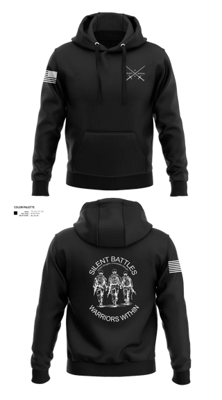 Hoodie, Silent Battles, , Teamtime, Team time, sublimation, custom sports apparel, team uniforms, spirit wear, spiritwear, sports uniforms, custom shirts, team store, custom team store, fundraiser sports, apparel fundraiser