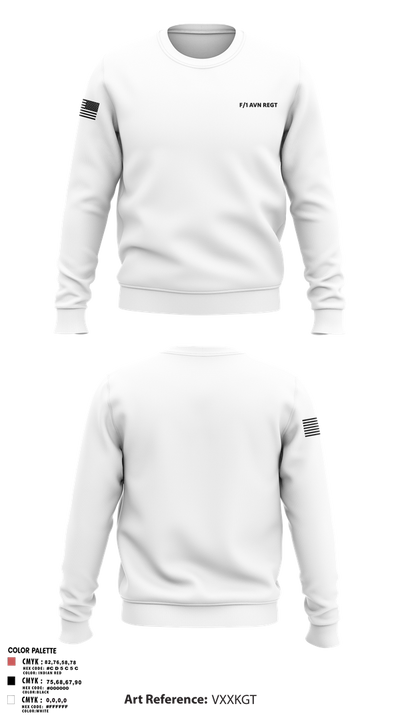 F/1 AVN REGT 18054973 Crew Neck Sweatshirt - 5