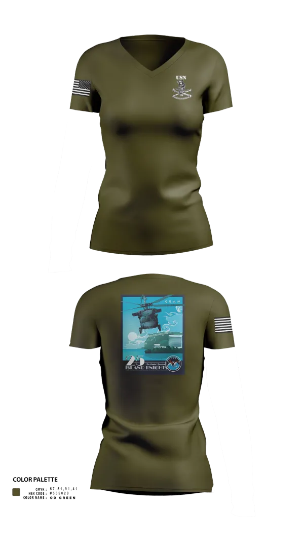 Womens Short Sleeve Vneck Shirt, HSC 25, Navy, Teamtime, Team time, sublimation, custom sports apparel, team uniforms, spirit wear, spiritwear, sports uniforms, custom shirts, team store, custom team store, fundraiser sports, apparel fundraiser