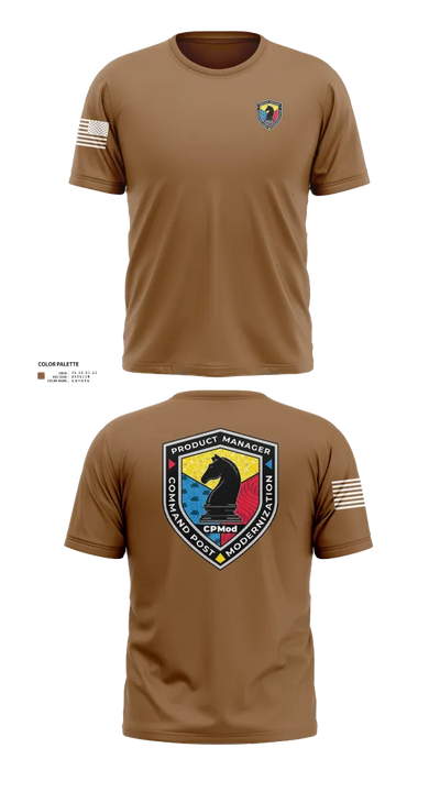 Command Post Modernization 61548186 Short Sleeve Performance Shirt - 21