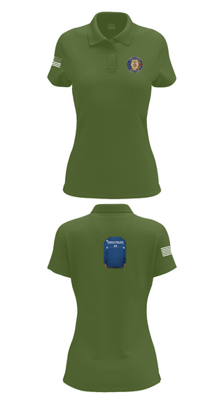 Womens Short Sleeve Performance Polo, Cayce Police K9, , Teamtime, Team time, sublimation, custom sports apparel, team uniforms, spirit wear, spiritwear, sports uniforms, custom shirts, team store, custom team store, fundraiser sports, apparel fundraiser