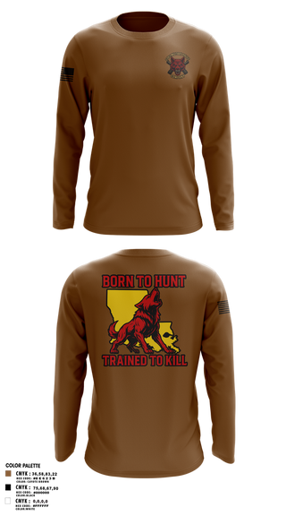 Long Sleeve Performance Shirt, 239th Military Police Company, , Teamtime, Team time, sublimation, custom sports apparel, team uniforms, spirit wear, spiritwear, sports uniforms, custom shirts, team store, custom team store, fundraiser sports, apparel fundraiser
