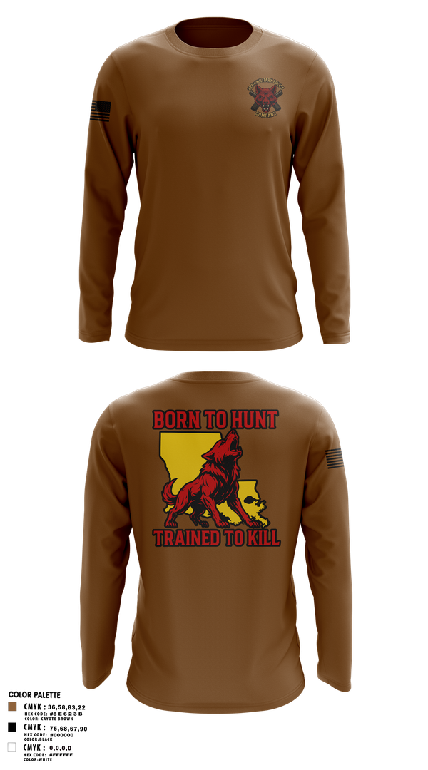 Long Sleeve Performance Shirt, 239th Military Police Company, , Teamtime, Team time, sublimation, custom sports apparel, team uniforms, spirit wear, spiritwear, sports uniforms, custom shirts, team store, custom team store, fundraiser sports, apparel fundraiser