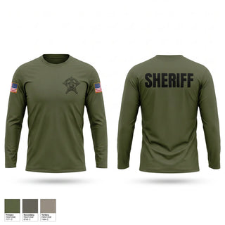 Long Sleeve Performance Shirt, Franklin County Sheriff's Department, Police, Teamtime, Team time, sublimation, custom sports apparel, team uniforms, spirit wear, spiritwear, sports uniforms, custom shirts, team store, custom team store, fundraiser sports, apparel fundraiser