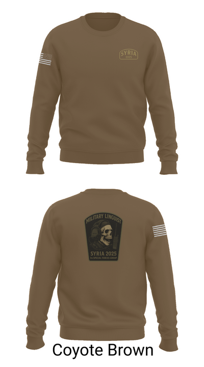 Syria linguist 93457826 Crew Neck Sweatshirt - 5