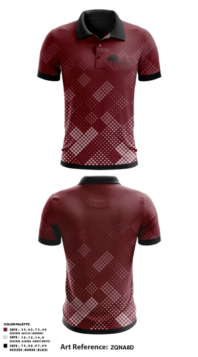Sinton Municipal Golf Course 7783527 Short Sleeve Performance Polo - 2
