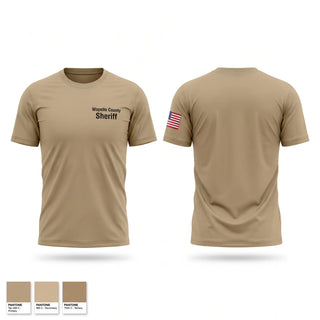 Short Sleeve Performance Shirt, Wapello County Sheriff, Police, Teamtime, Team time, sublimation, custom sports apparel, team uniforms, spirit wear, spiritwear, sports uniforms, custom shirts, team store, custom team store, fundraiser sports, apparel fundraiser