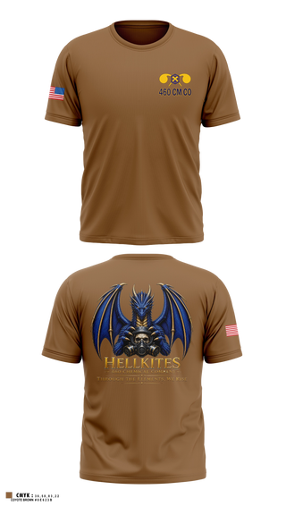 Short Sleeve Performance Shirt, 460 Chemical Company, National Guard, Teamtime, Team time, sublimation, custom sports apparel, team uniforms, spirit wear, spiritwear, sports uniforms, custom shirts, team store, custom team store, fundraiser sports, apparel fundraiser