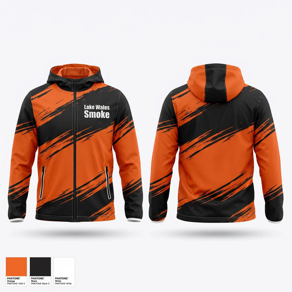 Windbreaker, Lake Wales Smoke, Baseball, Teamtime, Team time, sublimation, custom sports apparel, team uniforms, spirit wear, spiritwear, sports uniforms, custom shirts, team store, custom team store, fundraiser sports, apparel fundraiser