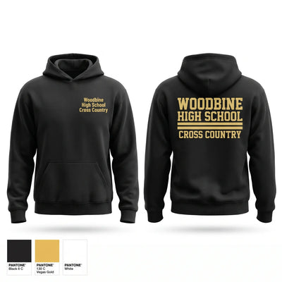 Woodbine High School Cross Country Hoodie - 2