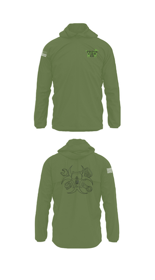 Windbreaker, 704th Chem Co, , Teamtime, Team time, sublimation, custom sports apparel, team uniforms, spirit wear, spiritwear, sports uniforms, custom shirts, team store, custom team store, fundraiser sports, apparel fundraiser