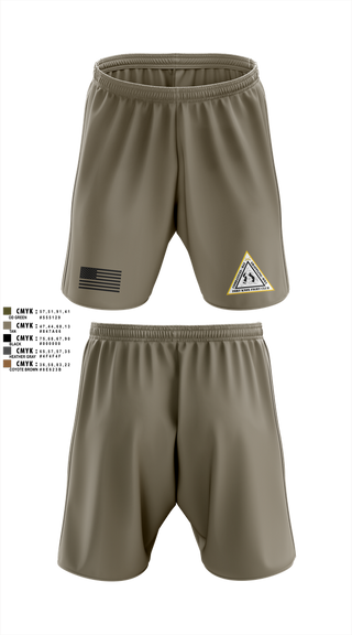 Athletic Shorts With Pockets, 100th Training Division, Army, Teamtime, Team time, sublimation, custom sports apparel, team uniforms, spirit wear, spiritwear, sports uniforms, custom shirts, team store, custom team store, fundraiser sports, apparel fundraiser