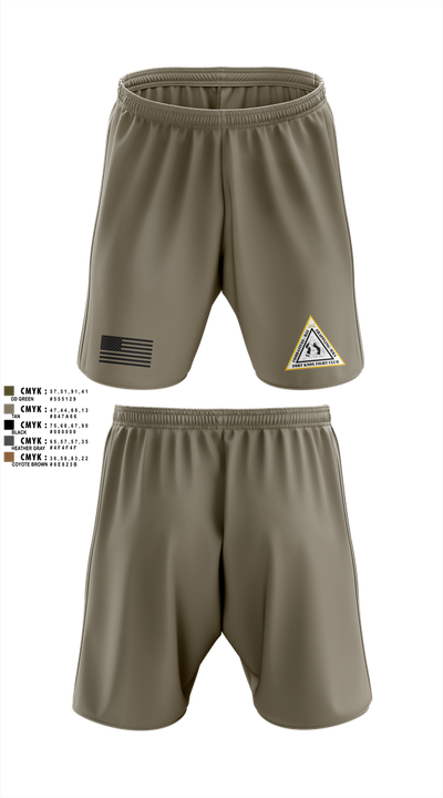 Fort Knox Fight Club Athletic Shorts With Pockets - 6