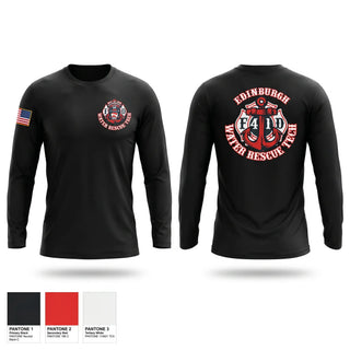 Long Sleeve Performance Shirt, Edinburgh Water Rescue, Fire Department, Teamtime, Team time, sublimation, custom sports apparel, team uniforms, spirit wear, spiritwear, sports uniforms, custom shirts, team store, custom team store, fundraiser sports, apparel fundraiser
