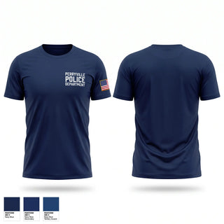 Short Sleeve Performance Shirt, Perryville Police Department, Police, Teamtime, Team time, sublimation, custom sports apparel, team uniforms, spirit wear, spiritwear, sports uniforms, custom shirts, team store, custom team store, fundraiser sports, apparel fundraiser