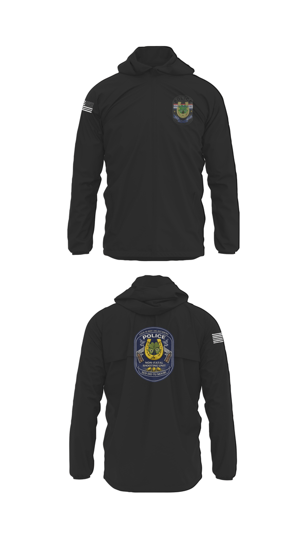 Windbreaker, Non Fatal Shooting Unit, Police, Teamtime, Team time, sublimation, custom sports apparel, team uniforms, spirit wear, spiritwear, sports uniforms, custom shirts, team store, custom team store, fundraiser sports, apparel fundraiser