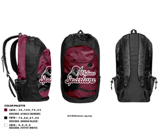 Gear Bag, Auburn Spartans, , Teamtime, Team time, sublimation, custom sports apparel, team uniforms, spirit wear, spiritwear, sports uniforms, custom shirts, team store, custom team store, fundraiser sports, apparel fundraiser