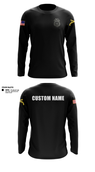 Long Sleeve Performance Shirt, 13th MDBFort Jackson LEA, Army, Teamtime, Team time, sublimation, custom sports apparel, team uniforms, spirit wear, spiritwear, sports uniforms, custom shirts, team store, custom team store, fundraiser sports, apparel fundraiser