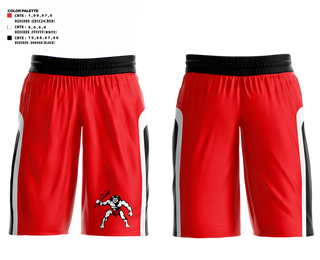 Womens Basketball Shorts, Cave City, Women's Basketball, Teamtime, Team time, sublimation, custom sports apparel, team uniforms, spirit wear, spiritwear, sports uniforms, custom shirts, team store, custom team store, fundraiser sports, apparel fundraiser