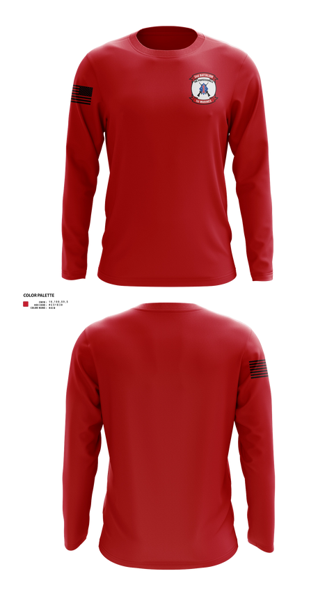 Long Sleeve Performance Shirt, Wpns co 2/1 dragon plt, Marines, Teamtime, Team time, sublimation, custom sports apparel, team uniforms, spirit wear, spiritwear, sports uniforms, custom shirts, team store, custom team store, fundraiser sports, apparel fundraiser