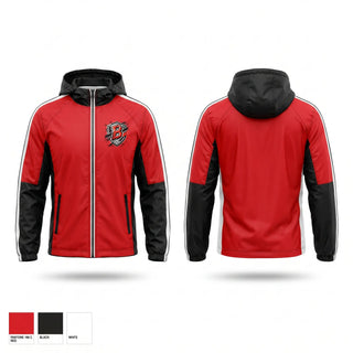 Windbreaker, BREMEN HIGH SCHOOL, Men's Soccer, Teamtime, Team time, sublimation, custom sports apparel, team uniforms, spirit wear, spiritwear, sports uniforms, custom shirts, team store, custom team store, fundraiser sports, apparel fundraiser