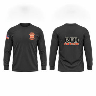 Long Sleeve Performance Shirt, Rome/Floyd Fire Department, Fire Department, Teamtime, Team time, sublimation, custom sports apparel, team uniforms, spirit wear, spiritwear, sports uniforms, custom shirts, team store, custom team store, fundraiser sports, apparel fundraiser