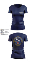 Louisiana State Guard 59908555 Women's Short Sleeve V-neck Shirt - 7