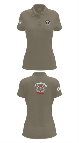 Womens Short Sleeve Performance Polo, HQ PLT, HHC, 508th MP BN (D), , Teamtime, Team time, sublimation, custom sports apparel, team uniforms, spirit wear, spiritwear, sports uniforms, custom shirts, team store, custom team store, fundraiser sports, apparel fundraiser