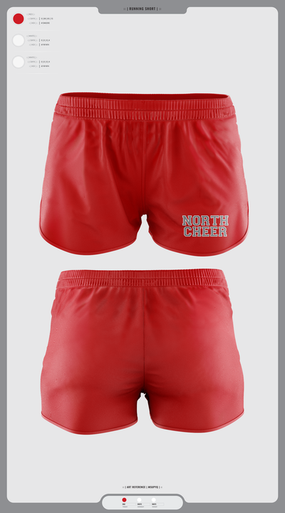 North Attleborough High School Cheer 88392583 Women's Shorts - 3