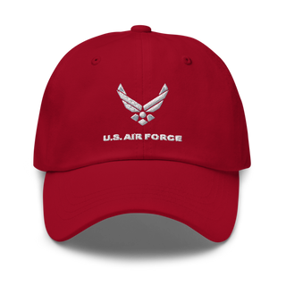 USAF Volunteer 95429734 Classic Dad Hat | Yupoong 6245CM