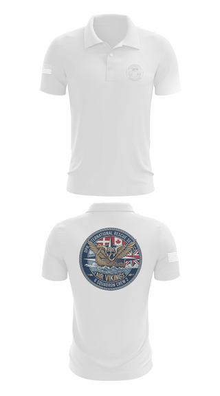 Short Sleeve Performance Polo, 6 Squadron Crew 2, , Teamtime, Team time, sublimation, custom sports apparel, team uniforms, spirit wear, spiritwear, sports uniforms, custom shirts, team store, custom team store, fundraiser sports, apparel fundraiser