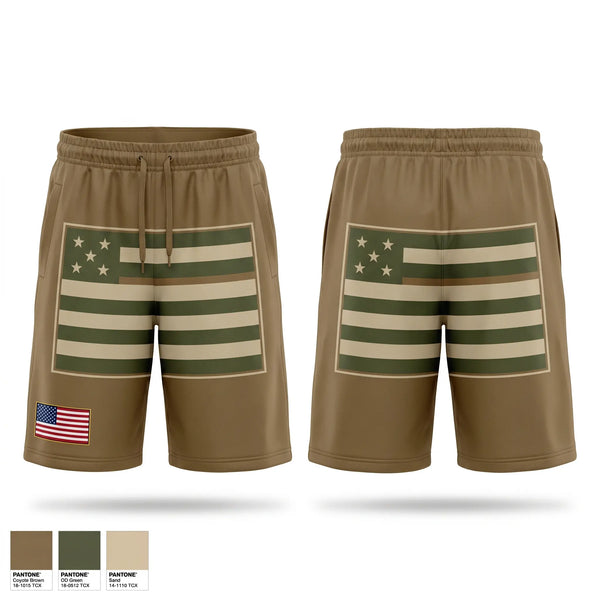 Athletic Shorts With Pockets, ODA 545 5th Special Forces Group, Army, Teamtime, Team time, sublimation, custom sports apparel, team uniforms, spirit wear, spiritwear, sports uniforms, custom shirts, team store, custom team store, fundraiser sports, apparel fundraiser