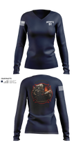 NDWFD 51 Women's Long Sleeve V-neck Shirt - 21