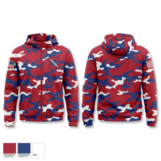 Windbreaker, 39th BDE 2-153 INF REG “GUNSLINGERS”, National Guard, Teamtime, Team time, sublimation, custom sports apparel, team uniforms, spirit wear, spiritwear, sports uniforms, custom shirts, team store, custom team store, fundraiser sports, apparel fundraiser