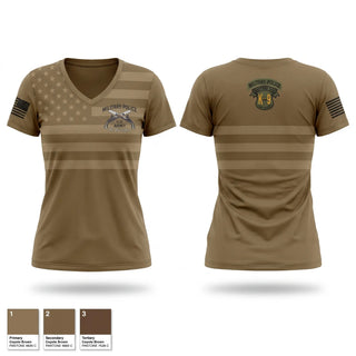 Womens Short Sleeve Vneck Shirt, Mpk9, Army, Teamtime, Team time, sublimation, custom sports apparel, team uniforms, spirit wear, spiritwear, sports uniforms, custom shirts, team store, custom team store, fundraiser sports, apparel fundraiser