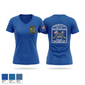 CT DMV Women's Short Sleeve V-neck Shirt - 1