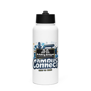 Rise and thrive entertainment 86305540 Stainless Steel Water Bottle with a Straw Lid