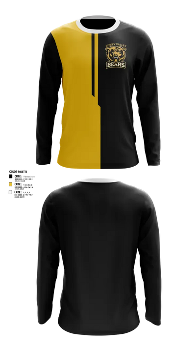 Sipsey Valley Bears 65178643 Long Sleeve Performance Shirt 2