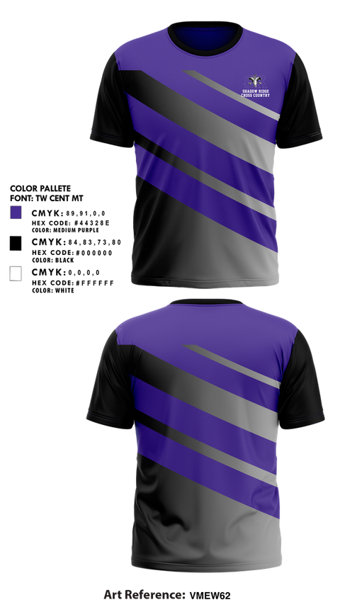 Short Sleeve Performance Shirt, Shadow Ridge, Cross Country, Teamtime, Team time, sublimation, custom sports apparel, team uniforms, spirit wear, spiritwear, sports uniforms, custom shirts, team store, custom team store, fundraiser sports, apparel fundraiser