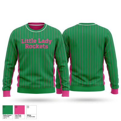 Little Lady Rockets Crew Neck Sweatshirt - 2
