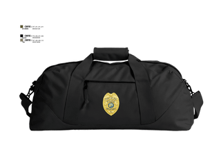Duffle Bag, Port St. Joe Police Department, Police, Teamtime, Team time, sublimation, custom sports apparel, team uniforms, spirit wear, spiritwear, sports uniforms, custom shirts, team store, custom team store, fundraiser sports, apparel fundraiser