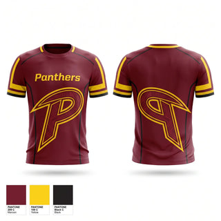 Short Sleeve Performance Shirt, Panthers, Women's Basketball, Teamtime, Team time, sublimation, custom sports apparel, team uniforms, spirit wear, spiritwear, sports uniforms, custom shirts, team store, custom team store, fundraiser sports, apparel fundraiser