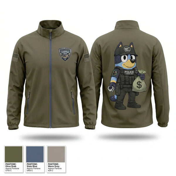 Windbreaker, Prince George's County Police Robbery Unit, Police, Teamtime, Team time, sublimation, custom sports apparel, team uniforms, spirit wear, spiritwear, sports uniforms, custom shirts, team store, custom team store, fundraiser sports, apparel fundraiser