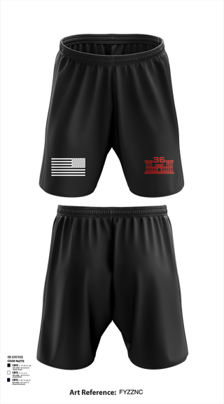 Athletic Shorts With Pockets, 36 Engineer Brigade, Army, Teamtime, Team time, sublimation, custom sports apparel, team uniforms, spirit wear, spiritwear, sports uniforms, custom shirts, team store, custom team store, fundraiser sports, apparel fundraiser