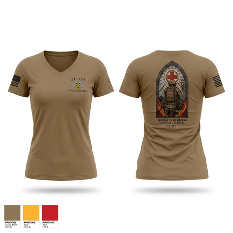 Womens Short Sleeve Vneck Shirt, 215th MCAS, National Guard, Teamtime, Team time, sublimation, custom sports apparel, team uniforms, spirit wear, spiritwear, sports uniforms, custom shirts, team store, custom team store, fundraiser sports, apparel fundraiser